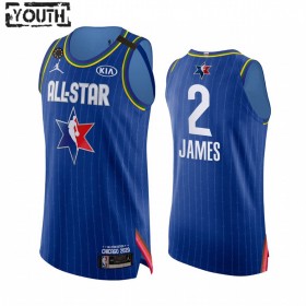 Maillot NBA Los Angeles Lakers LeBron James 2 2020 All-Star Jordan Brand Kobe Forever Bleu Swingman - Enfant